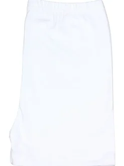 Alkato Damen Sport Shorts mit Hohem Bund in weiß Modell 2