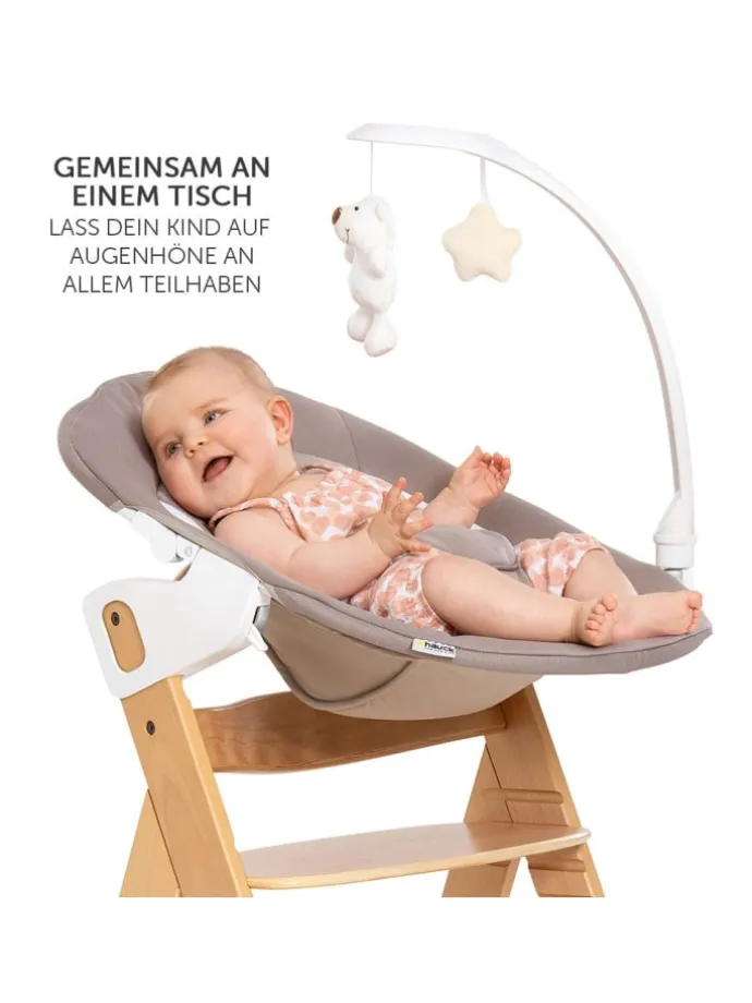 Alpha Plus Natur Newborn Set Deluxe - 4-tlg. in beige