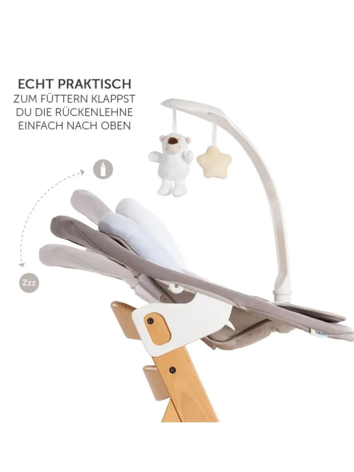 Alpha Plus Natur Newborn Set Deluxe - 4-tlg. in beige