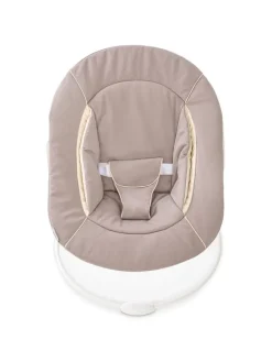 Alpha Plus Walnut Newborn Set - 4-tlg. Hochstuhl in braun,beige
