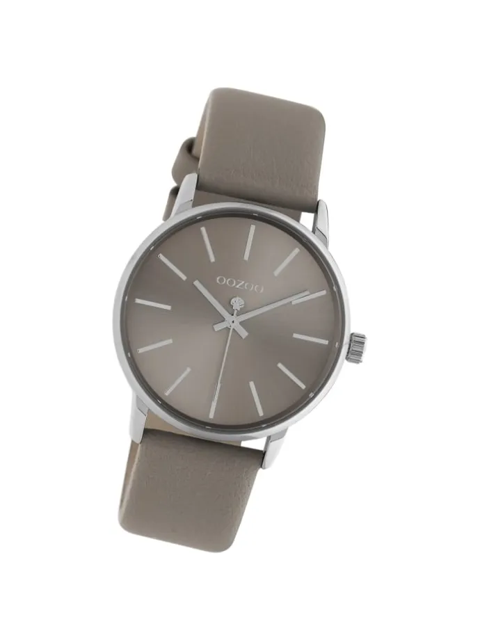 Analog-Armbanduhr Oozoo Timepieces braun mittel (ca. 36mm)