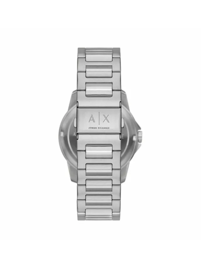 Analoguhr für Herren in silber