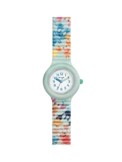 Analoguhr kids fun weiss