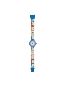 Analoguhr kids fun weiss