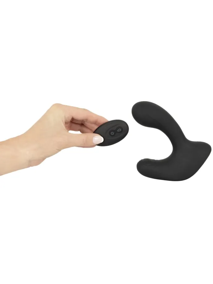 Analplug RC B-Plug with 3 functions in schwarz