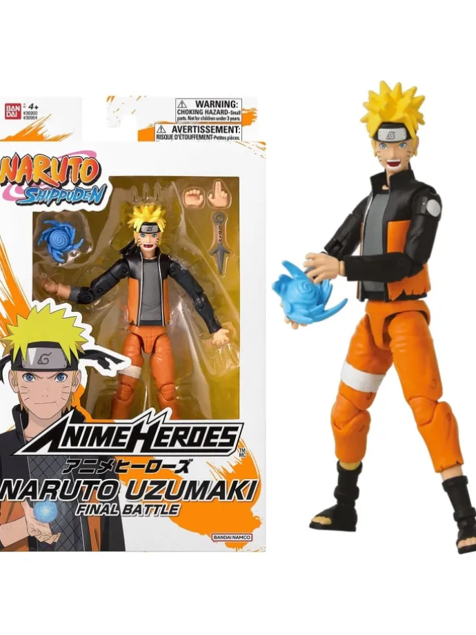 Anime Heroes Figur Naruto Uzumaki 17 cm Manga Actionfigur 4+