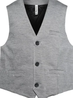 Anzugweste in dark grey