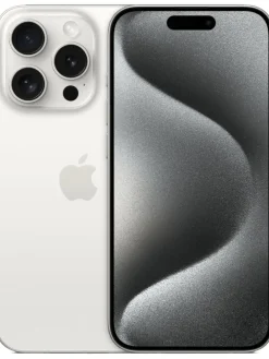 Apple iPhone 15 Pro 256GB refurbished in Titan Weiß