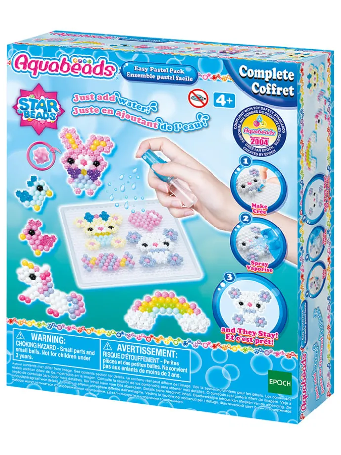 Aquabeads "Bastelset mit Pastellfarben" - ab 4 Jahren