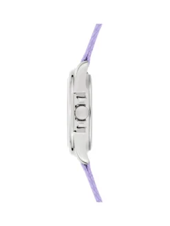 Armbanduhr Color Stripes in lila