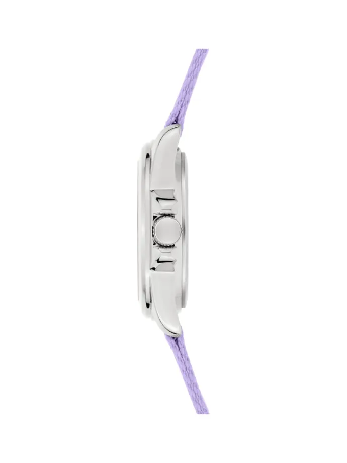 Armbanduhr Color Stripes in lila