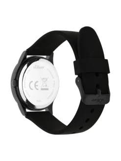 Armbanduhr The Black Rush in schwarz-blau
