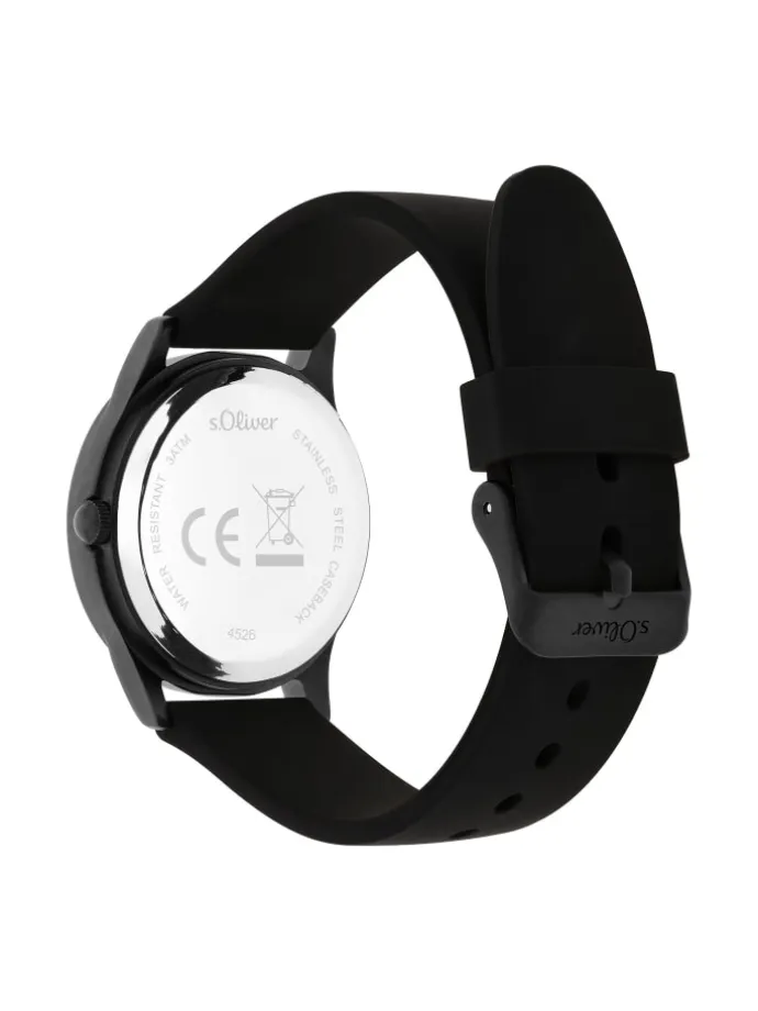 Armbanduhr The Black Rush in schwarz-blau