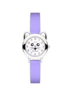 Armbanduhr The Cat in lila