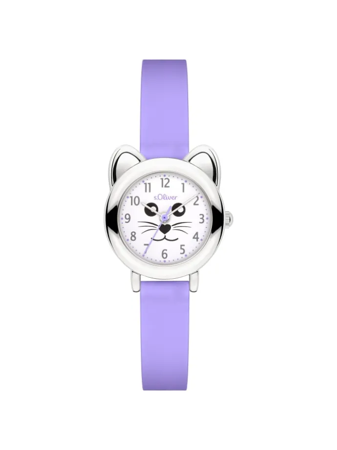 Armbanduhr The Cat in lila