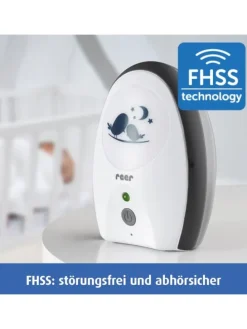 Audio Babyphone Rigi Digital in Weiß ab 0 Monate