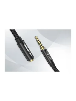 Audio Kabel TRRS 3,5 mm Stecker auf 3,5 mm Buchse 3 Meter