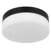 Außenleuchte in Schwarz/ Weiß - Ø 18,4 cm