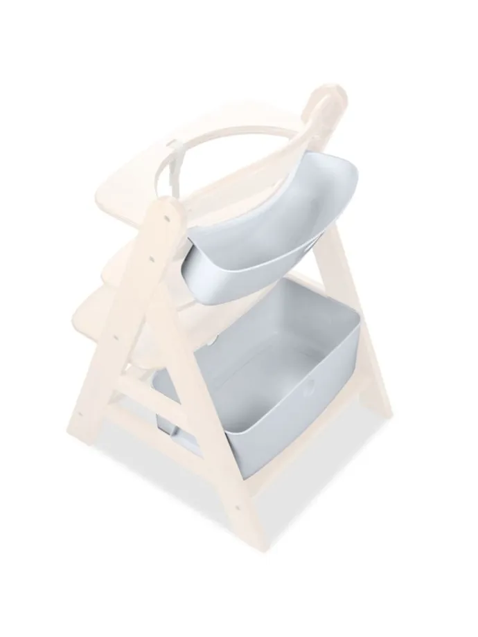 Aufbewahrungsboxen für Hochstuhl - 2er Set in weiss