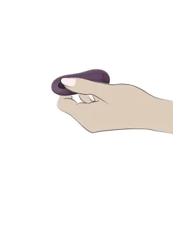 Auflegevibrator Panty Vibrator in lila