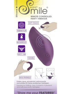 Auflegevibrator Panty Vibrator in lila