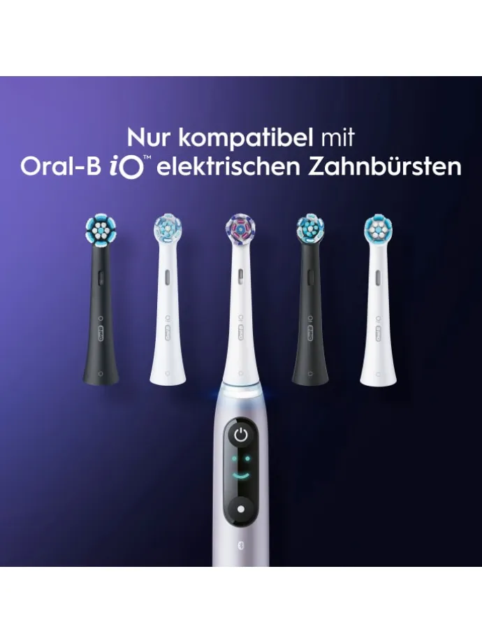 Aufsteckbürsten "iO - Strahlendes Weiß" in Weiß (6er-Pack)
