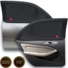 Auto Sonnenschutz 2er Set für Babys & Kinder 100% Verdunkelung 40+ UPF