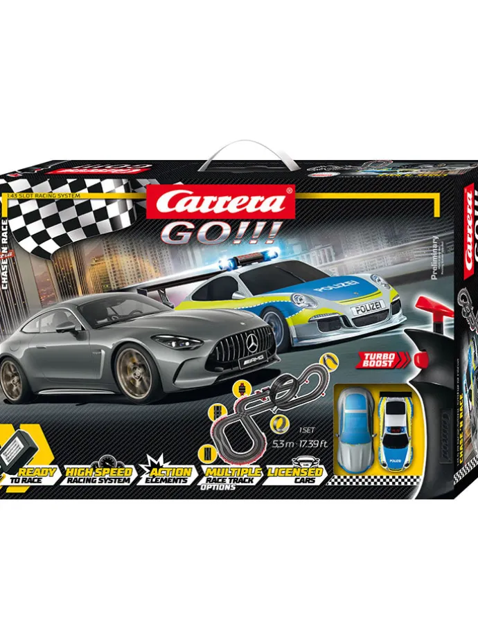 Autorennbahn "Carrera GO!!! - Chase 'n Race" - ab 6 Jahren