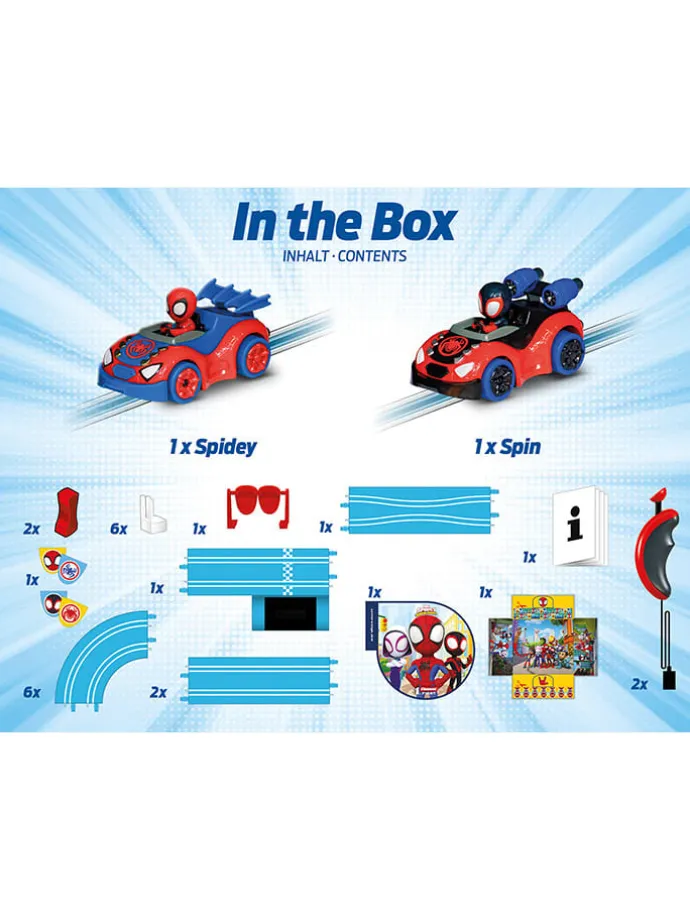 Autorennbahn "Spidey - Go Spidey Go!" - ab 3 Jahren
