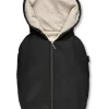 Autoschalen-Fußsack "Tulip" in Schwarz - (L)72 x (B)30 cm