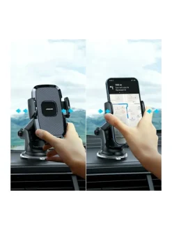 Autotelefonhalter mit ausziehbarem Teleskoparm für Armaturenbrett