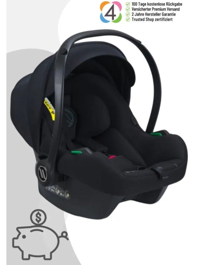 Avionaut Cosmo Smart - Babyschale (0-13 kg) - Farbe: Black