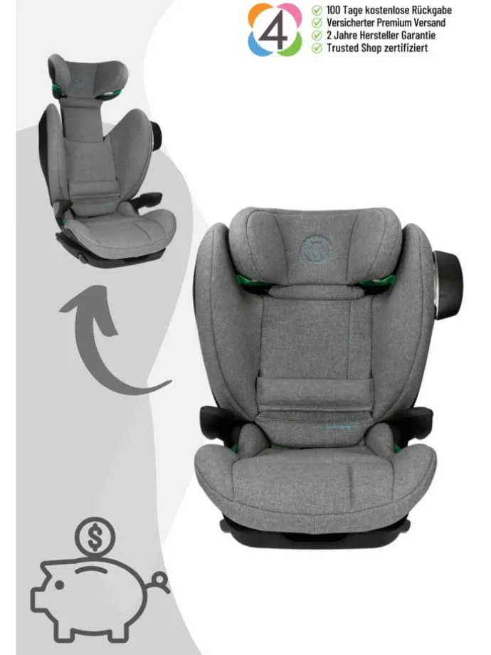 Avionaut MaxSpace Smart Kindersitz (100-150 cm) - Farbe: Black
