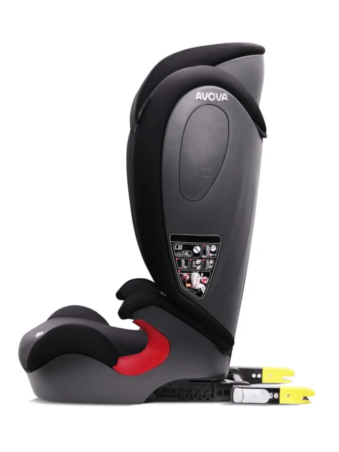 Avova Star-Fix Kindersitz - Farbe: Grey & Black