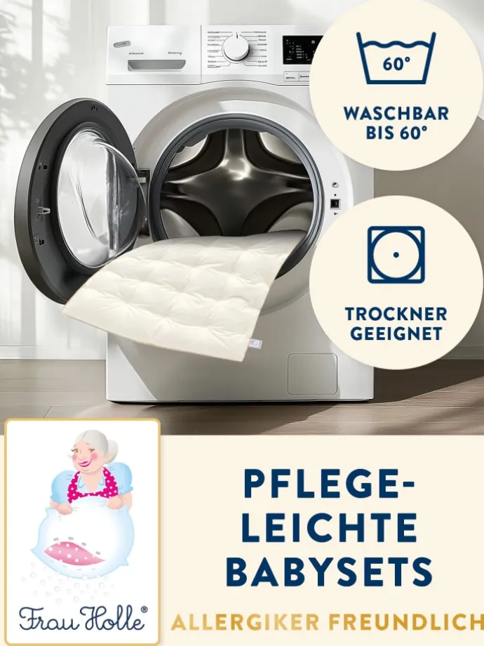 BABY Babyset ''LEICHT'' in Naturweiß