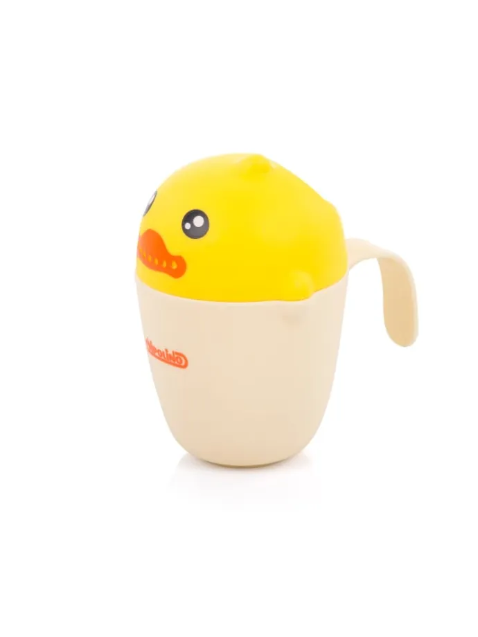 Baby Badetasse Ente in gelb