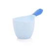 Baby Badetasse Herz in blau