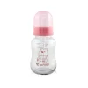 Baby Glasflasche 120 ml in rosa