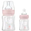 Baby Glasflasche 120 ml in rosa