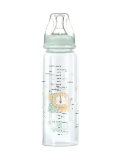 Baby Glasflasche Savanna 240ml in grün