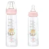 Baby Glasflasche Savanna 240ml in rosa