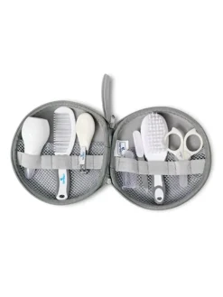 Baby Hygiene Set Reiseetui in grau