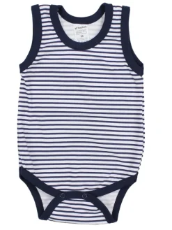 Baby Jungen Achselbody 5er Pack in grau/weiß