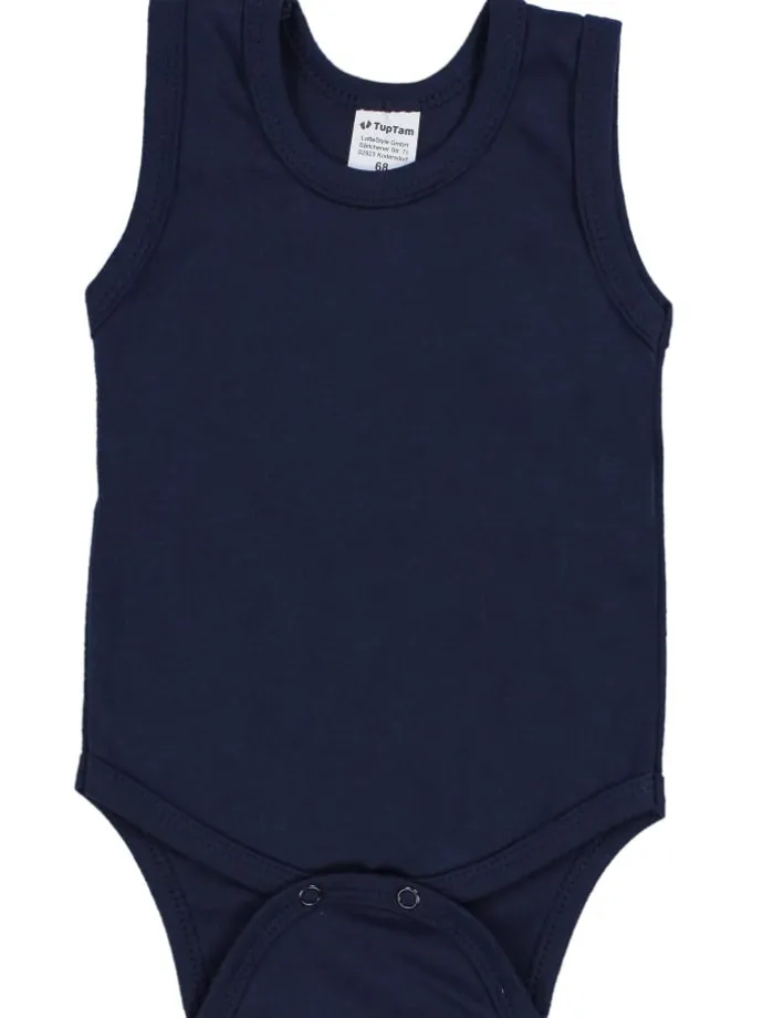 Baby Jungen Achselbody 5er Pack in grau/weiß
