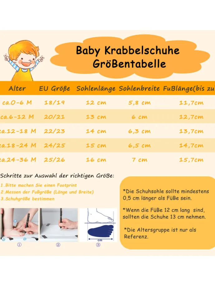 Baby Krabbelschuhe aus Leder mit rutschfester Sohle – Khaki