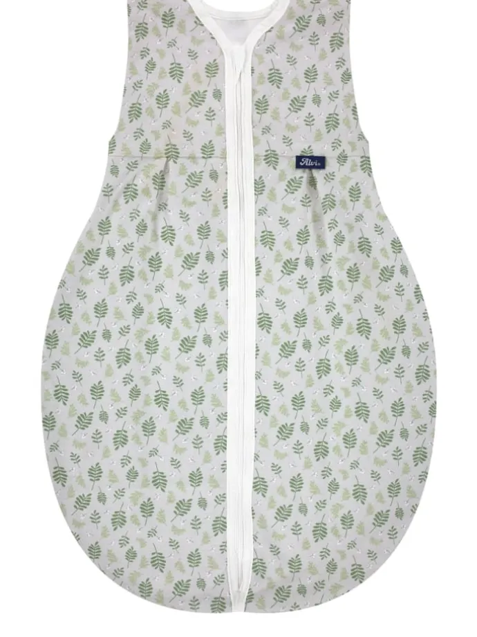 Baby Kugelschlafsack Molton in Drifting Leaves