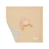 Baby Kuscheltuch aus Musselin 'crab' in orange