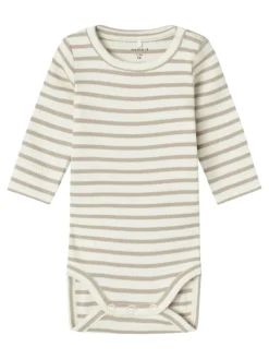 Baby Langarmbody NBNBANI in pure cashmere