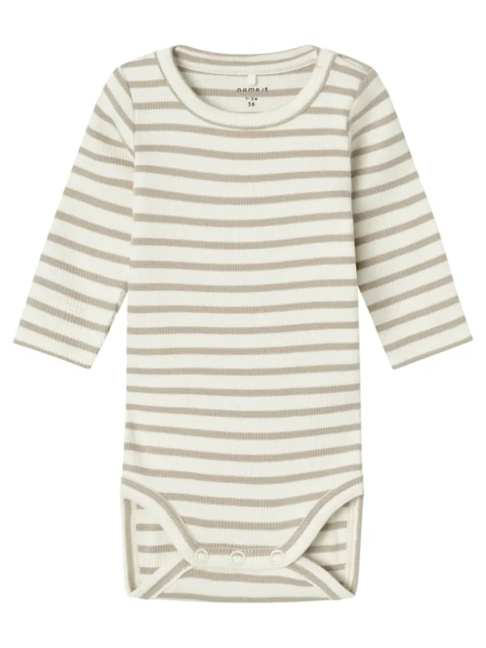 Baby Langarmbody NBNBANI in pure cashmere
