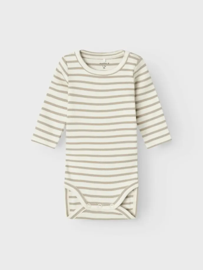 Baby Langarmbody NBNBANI in pure cashmere